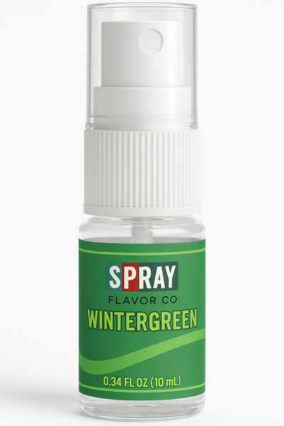 WINTERGREEN - Cool. Crisp. Classic. flavor spray