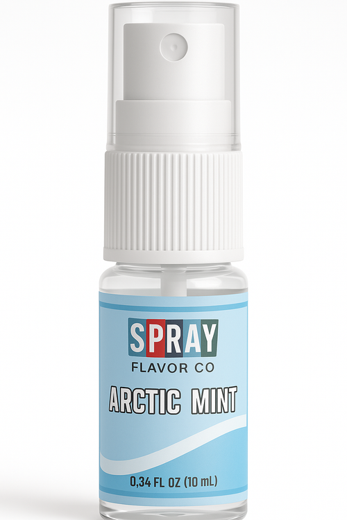 ARCTIC MINT – Ice-cool peppermint flavor spray